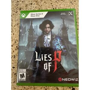 Xbox Series X and Xbox One Lies of P game in box EUC